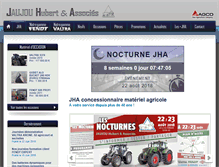 Tablet Screenshot of jha-agri.com